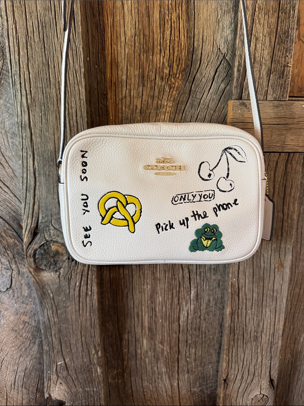 Coach Jamie Camera Bag with Sketch Print